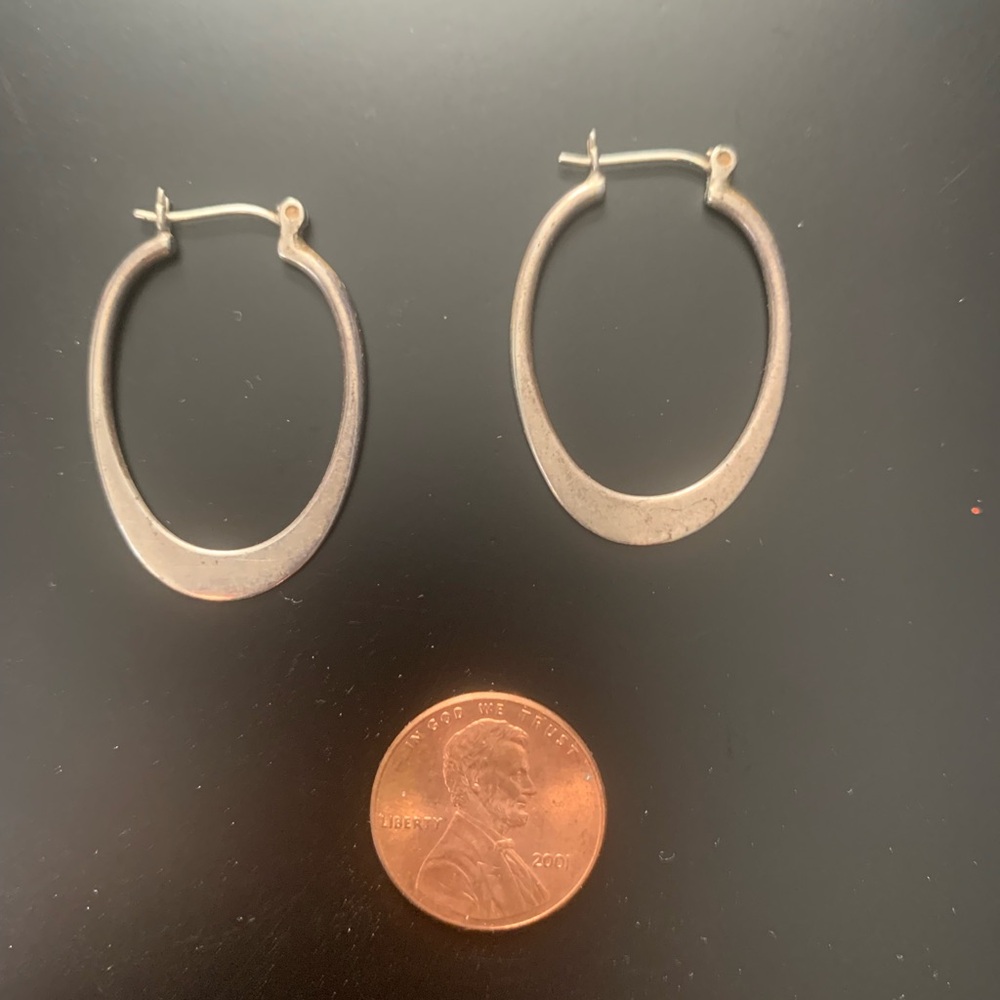 Silpada silver hoops